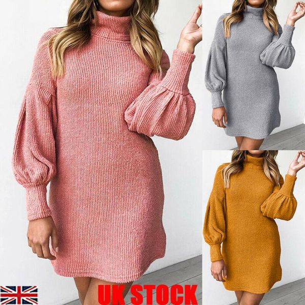womens turtle neck long sleeve sweater dress ladies loose knitted pullover autumn clothes for women bikini cover up women's swimwear, White;black
womens turtle neck long sleeve sweater dress ladies loose knitted pullover autumn clothes for women bikini cover up women's swimwear, White;black