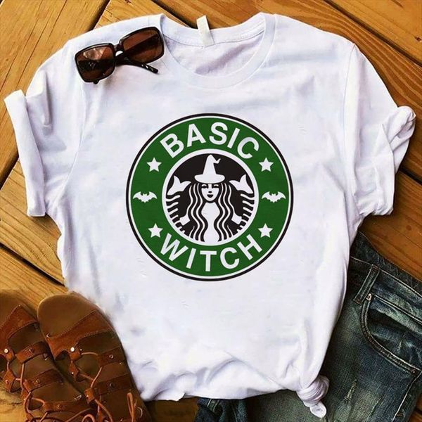 fashion basic witch coffee halloween women t shirts graphic printed tee femme female ladies clothes, White
fashion basic witch coffee halloween women t shirts graphic printed tee femme female ladies clothes, White