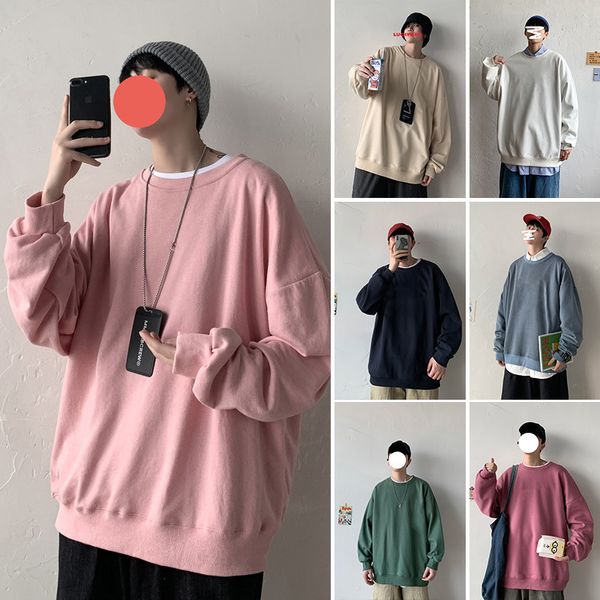 mens sweater 2021 spring new men's sweater jacket youth fashion loose pullover, Black
mens sweater 2021 spring new men's sweater jacket youth fashion loose pullover, Black