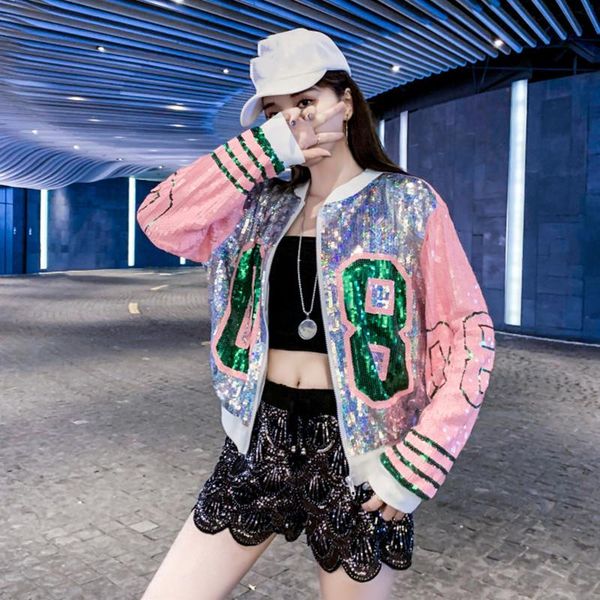 women's jackets 2022 spring and autumn print streetwear jacket women hip hop coat long sleeve sequins patchwork outerwear, Black;brown
women's jackets 2022 spring and autumn print streetwear jacket women hip hop coat long sleeve sequins patchwork outerwear, Black;brown