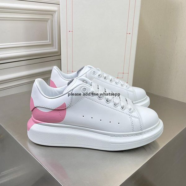 2021s luxury designer shoes white sneakers platform genuine leather reflective trainers for men women flat casual with box, Red;white
2021s luxury designer shoes white sneakers platform genuine leather reflective trainers for men women flat casual with box, Red;white