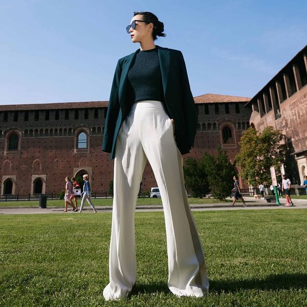 fashion women sets knitted short sleeve and white patchwork trousers office party casual vintage elegant two-piece suit women's two pi
fashion women sets knitted short sleeve and white patchwork trousers office party casual vintage elegant two-piece suit women's two pi