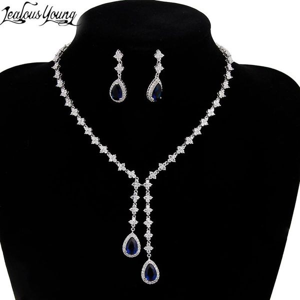 earrings & necklace cubic zirconia queen style square stone jewerly sets for women temperament bridal jewelry parure bijoux as01, Silver
earrings & necklace cubic zirconia queen style square stone jewerly sets for women temperament bridal jewelry parure bijoux as01, Silver
