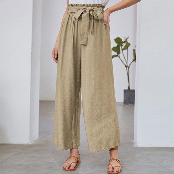 women's pants & capris women high waisted cotton loose fit wide leg casual trouser elastic waist, Black;white
women's pants & capris women high waisted cotton loose fit wide leg casual trouser elastic waist, Black;white