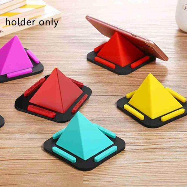 cell phone mounts & holders 1pc portable cellphone deskstand pyramid shape 4 table surfaces tablet holder silicone support lazy people c
cell phone mounts & holders 1pc portable cellphone deskstand pyramid shape 4 table surfaces tablet holder silicone support lazy people c
