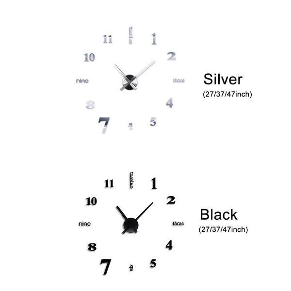 27/37/47inch affordable diy mirror effect home decoration wall stickers brief style still life quartz living room clock clocks
27/37/47inch affordable diy mirror effect home decoration wall stickers brief style still life quartz living room clock clocks
