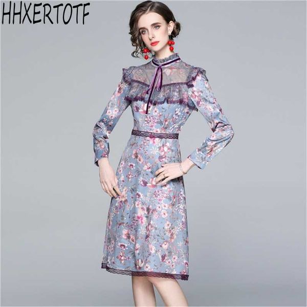 summer fashion elegant women's bowknot o neck mesh lace stitching lotus leaf slim printed casual dress 210531, Black;gray
summer fashion elegant women's bowknot o neck mesh lace stitching lotus leaf slim printed casual dress 210531, Black;gray