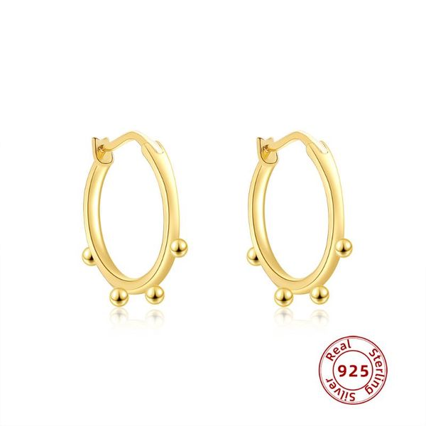 hoop & huggie small gold color beaded round cricle earrings minimalist 925 sterling silver earring fine jewelry for women 2021, Golden;silver
hoop & huggie small gold color beaded round cricle earrings minimalist 925 sterling silver earring fine jewelry for women 2021, Golden;silver