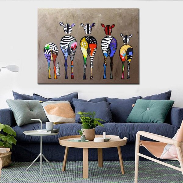 paintings colorful cartoon zebra oil canvas painting wall art posters prints pictures for living room kid's bedroom home decor
paintings colorful cartoon zebra oil canvas painting wall art posters prints pictures for living room kid's bedroom home decor