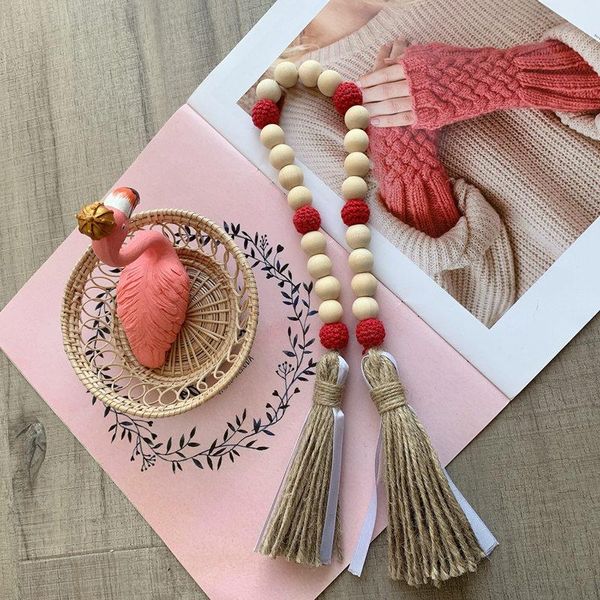 decorative objects & figurines natural wood bead garland with tassels farmhouse beads twine tassel string diy rustic wedding vase ornament c
decorative objects & figurines natural wood bead garland with tassels farmhouse beads twine tassel string diy rustic wedding vase ornament c