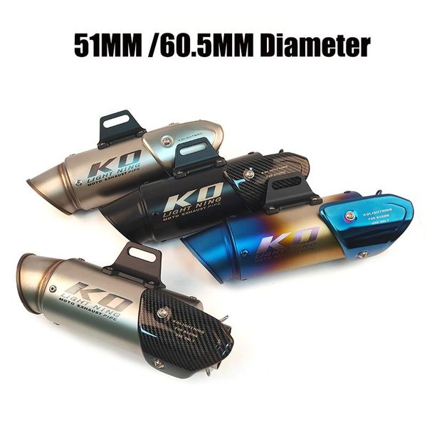 motorcycle exhaust system 51mm / 60.5mm modified tail pipe muffler end tips stainless steel slip on dirt bike street atv
motorcycle exhaust system 51mm / 60.5mm modified tail pipe muffler end tips stainless steel slip on dirt bike street atv