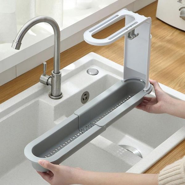 sink rack holder expandable storage drain basket kitchen household adjustment for home & organization
sink rack holder expandable storage drain basket kitchen household adjustment for home & organization