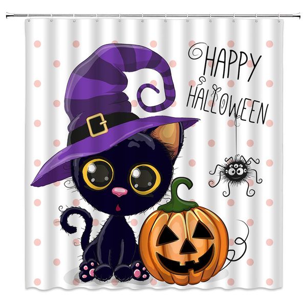 happy halloween shower curtain cartoon pictures evil happy kitten witch hat pumpkin lantern spider decor,fabric bathroom set
happy halloween shower curtain cartoon pictures evil happy kitten witch hat pumpkin lantern spider decor,fabric bathroom set
