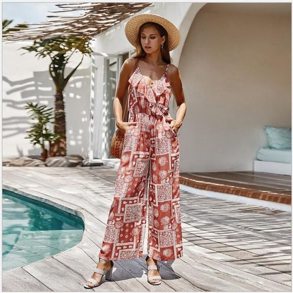 women's jumpsuits & rompers 2021 casual v neck women sleeveless loose baggy trousers overalls pants printing romper jumpsuit macacao fe, Black;white
women's jumpsuits & rompers 2021 casual v neck women sleeveless loose baggy trousers overalls pants printing romper jumpsuit macacao fe, Black;white