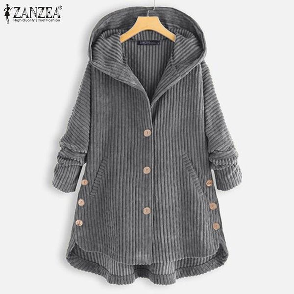 women's jackets 2022 autumn vintage women hoodies long sleeve casual solid corduroy coats female buttons chaqueta loose outwear, Black;brown 
women's jackets 2022 autumn vintage women hoodies long sleeve casual solid corduroy coats female buttons chaqueta loose outwear, Black;brown
