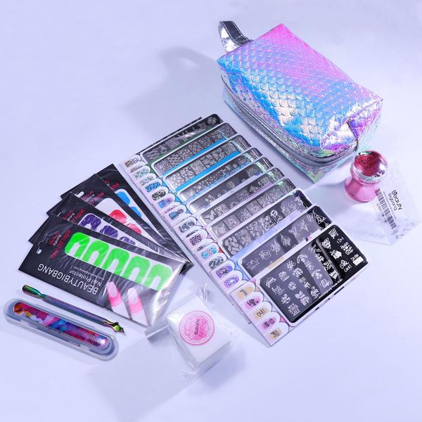 nail art kits mold 19pcs beautybigbang stamping plates file set nails with bag flower template animal geometry manicure image stamp
nail art kits mold 19pcs beautybigbang stamping plates file set nails with bag flower template animal geometry manicure image stamp