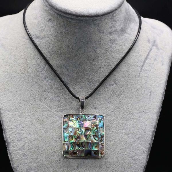 chains natural abalone shell necklace with square pendant rope length 55+5cm charms for elegant women love romantic gift jewelry40x40mm, Silver
chains natural abalone shell necklace with square pendant rope length 55+5cm charms for elegant women love romantic gift jewelry40x40mm, Silver