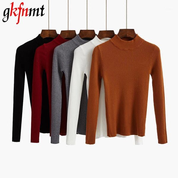 women sweater and pullovers high elastic solid 2021 fall winter fashion slim o-neck korean knitted cotton women's sweaters, White;black
women sweater and pullovers high elastic solid 2021 fall winter fashion slim o-neck korean knitted cotton women's sweaters, White;black