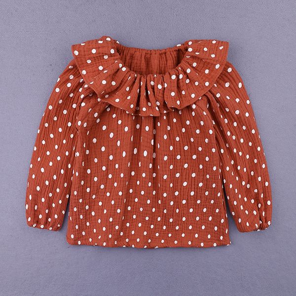 autumn girls shirt for kids clothes long sleeve white blouse for childrens clothing girl polka dot white shirt, Blue;gray
autumn girls shirt for kids clothes long sleeve white blouse for childrens clothing girl polka dot white shirt, Blue;gray