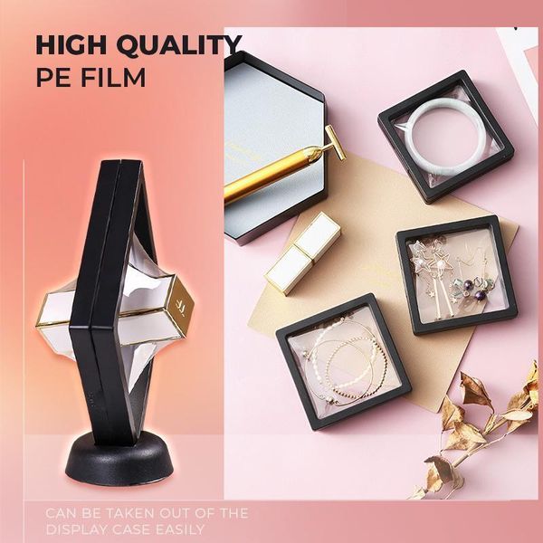 jewelry pouches, bags 1 pcs 3d floating jewelry display frame holder box case stand necklace bracelet display home decorations plastic, Pink;blue
jewelry pouches, bags 1 pcs 3d floating jewelry display frame holder box case stand necklace bracelet display home decorations plastic, Pink;blue
