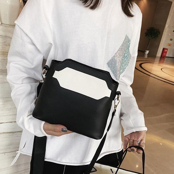 bag wave korean version of the wild messenger wide shoulder strap bucket waist bags
bag wave korean version of the wild messenger wide shoulder strap bucket waist bags