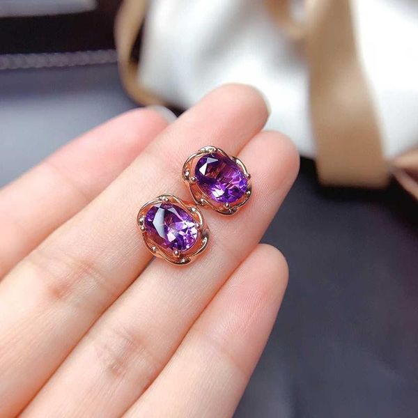 stud amethyst earrings female high-end luxury inlaid simple fashion jewelry accessories, Golden;silver
stud amethyst earrings female high-end luxury inlaid simple fashion jewelry accessories, Golden;silver