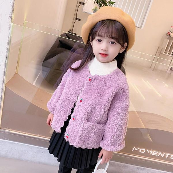 jackets toddler girls fur coat solid color girl thick warm kids casual style children's clothing, Blue;gray
jackets toddler girls fur coat solid color girl thick warm kids casual style children's clothing, Blue;gray