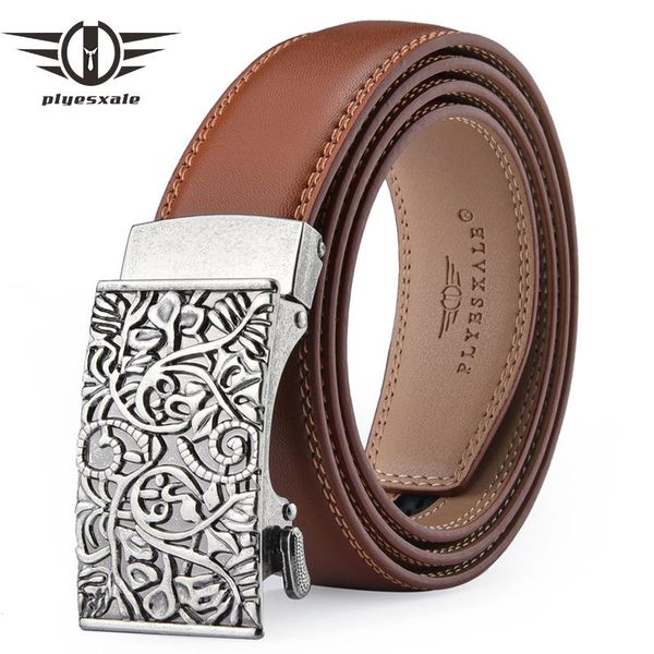 belts plyesxale genuine leather belt for men automatic buckle cowskin men's casual formal black brown b708
belts plyesxale genuine leather belt for men automatic buckle cowskin men's casual formal black brown b708