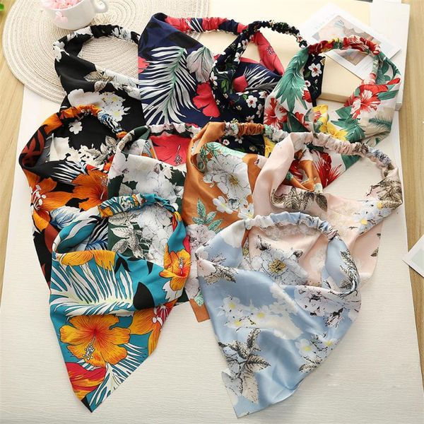 vintage flower print hair scarf floral triangle bandanas for women boho elastic headband hairaccessories
vintage flower print hair scarf floral triangle bandanas for women boho elastic headband hairaccessories