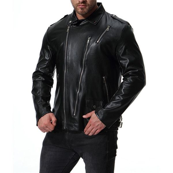men's fur & faux 2021 autumn european and american style locomotive large size 4xl 5xl leather multi-zip jacket black
men's fur & faux 2021 autumn european and american style locomotive large size 4xl 5xl leather multi-zip jacket black