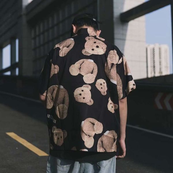 men's casual shirts shirt summer short sleeve men's couple fashion hip hop lazy style loose shirt exca, White;black
men's casual shirts shirt summer short sleeve men's couple fashion hip hop lazy style loose shirt exca, White;black