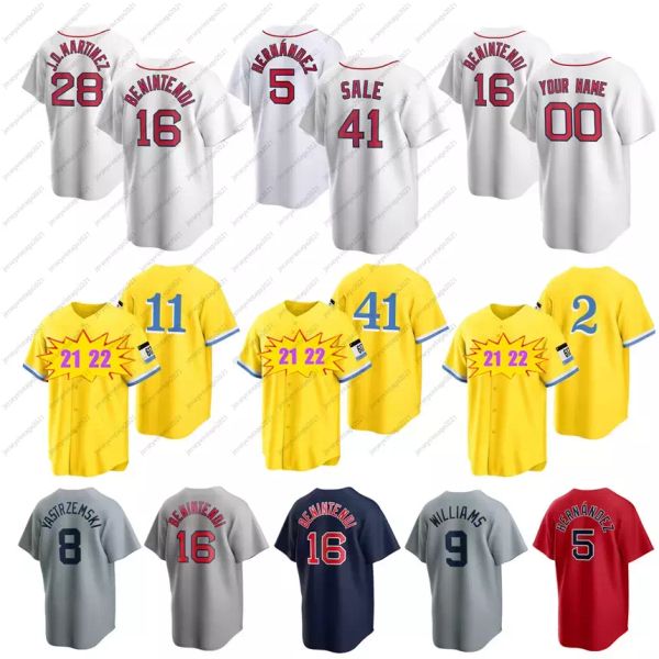 2021 chris sale 41 baseball jerseys city connect 11 rafael devers david ortiz hernandez bogaerts verdugo yastrzemski williams j.d. martinez, Blue;black
2021 chris sale 41 baseball jerseys city connect 11 rafael devers david ortiz hernandez bogaerts verdugo yastrzemski williams j.d. martinez, Blue;black