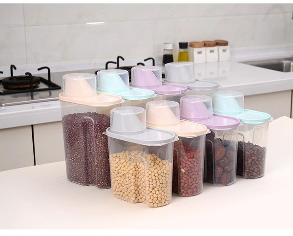storage bottles & jars 1.9l/2.5l refrigerator capacity lids multigrain pp grains kitchen flour bottle keep fresh food container box sea
storage bottles & jars 1.9l/2.5l refrigerator capacity lids multigrain pp grains kitchen flour bottle keep fresh food container box sea