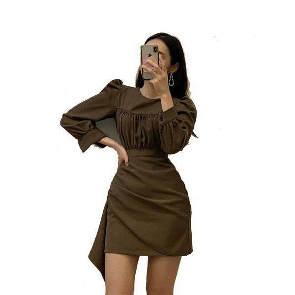 casual dresses 2021 south korea's french retro chic in early spring collar hubble-bubble sleeve irregular show thin waist long-sleeved, Black;gray
casual dresses 2021 south korea's french retro chic in early spring collar hubble-bubble sleeve irregular show thin waist long-sleeved, Black;gray