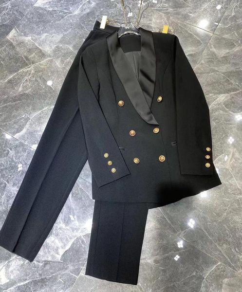 women's two piece pants nanyou 2021 spring fashion temperament small fragrance suit jacket straight women z858, White
women's two piece pants nanyou 2021 spring fashion temperament small fragrance suit jacket straight women z858, White