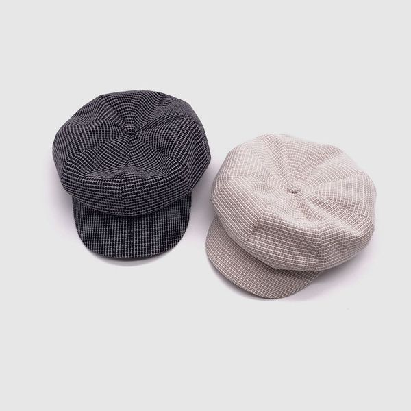 hat women's plaid navy hat simple easy to match octagonal bailey painter's hat tide, Black;white
hat women's plaid navy hat simple easy to match octagonal bailey painter's hat tide, Black;white