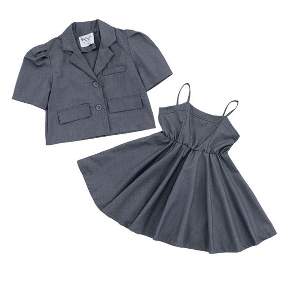 girls suits shirt+ dress 2pcs kids cotton tracksuit spring autumn letters uniforms custom sport teenagers outwear children sets, White
girls suits shirt+ dress 2pcs kids cotton tracksuit spring autumn letters uniforms custom sport teenagers outwear children sets, White