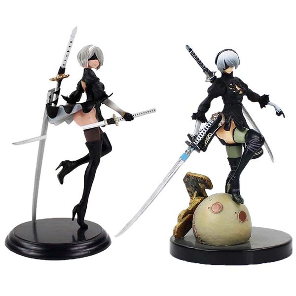 14-25cm Anime Game NieR Automata 2B YoRHa No. 2 Type B PVC Action Figure Collectible Model Toys for Kids Birthday Gift
14-25cm Anime Game NieR Automata 2B YoRHa No. 2 Type B PVC Action Figure Collectible Model Toys for Kids Birthday Gift