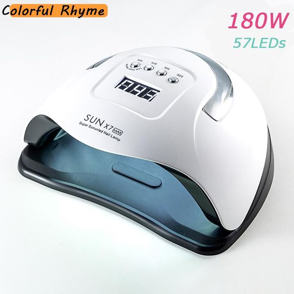 nail dryers professional 180w sun x7 max lamp potherapy quick dry gel with motion sensing lcd display auto induction manicure tool 
nail dryers professional 180w sun x7 max lamp potherapy quick dry gel with motion sensing lcd display auto induction manicure tool