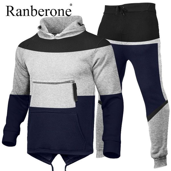 ranberone fashion plus velvet men's sports suit sweater multi-splicing casual hoodie sportswear jogging running set out wear gym clothi, White;black
ranberone fashion plus velvet men's sports suit sweater multi-splicing casual hoodie sportswear jogging running set out wear gym clothi, White;black