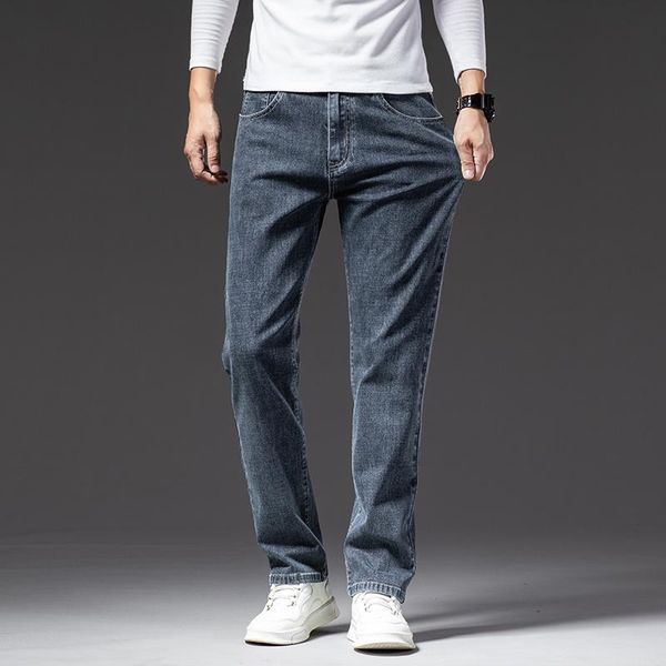 men's jeans 2021 reindeer winter men business casual straight-leg elasticity denim broek male brand, Blue
men's jeans 2021 reindeer winter men business casual straight-leg elasticity denim broek male brand, Blue