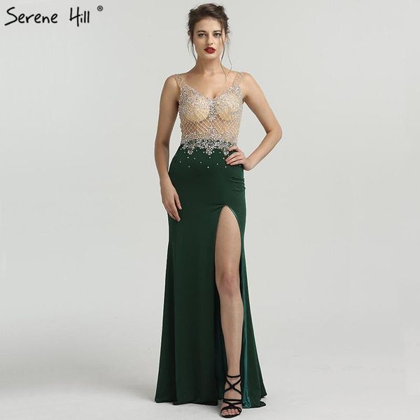 party dresses 2021 est green sleeveless mermaid evening fashion diamond beading gowns serene hill la6592, White;black
party dresses 2021 est green sleeveless mermaid evening fashion diamond beading gowns serene hill la6592, White;black