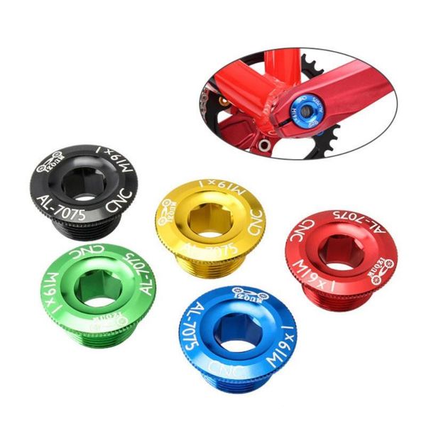 bike heels & chainwheels cnc crankset nut aluminum alloy screws arm fixing cover m19 bicycle bottom bracket bolt chainwheel caps access
bike heels & chainwheels cnc crankset nut aluminum alloy screws arm fixing cover m19 bicycle bottom bracket bolt chainwheel caps access