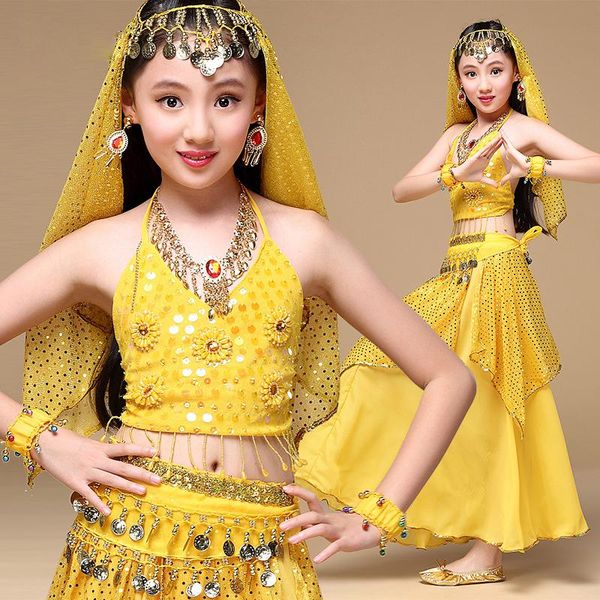 sari children dance 5-piece costume set ( belt, skirt and head pieces) kids bollywood costumes for girls stage wear, Black;red
sari children dance 5-piece costume set ( belt, skirt and head pieces) kids bollywood costumes for girls stage wear, Black;red