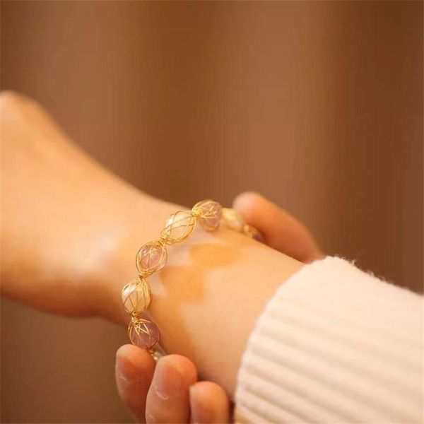 barque style entangled pearl stone bracelet for women girl metal geometric adjustable bangles party jewelry link, chain, Black
barque style entangled pearl stone bracelet for women girl metal geometric adjustable bangles party jewelry link, chain, Black