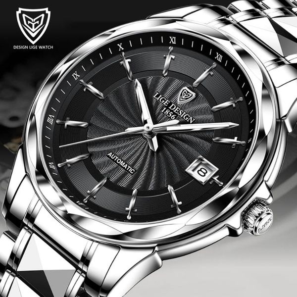 fashion sapphire mirror automatic watch men tungsten steel mechanical sport 50m waterproof watches wristwatches, Slivery;brown
fashion sapphire mirror automatic watch men tungsten steel mechanical sport 50m waterproof watches wristwatches, Slivery;brown