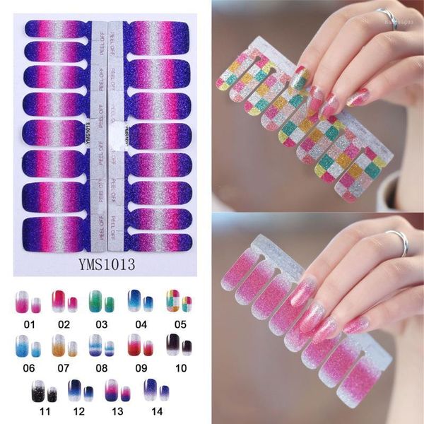 sheet gradient nail stickers full sticker glitter polish patch waterproof fashion diy art beauty decoration1, Black
sheet gradient nail stickers full sticker glitter polish patch waterproof fashion diy art beauty decoration1, Black