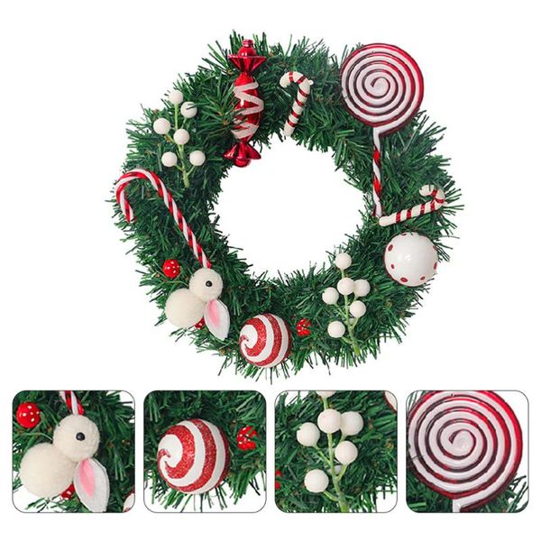 1pc christmas wreath decorative garland cute door hanging ornament flowers & wreaths
1pc christmas wreath decorative garland cute door hanging ornament flowers & wreaths