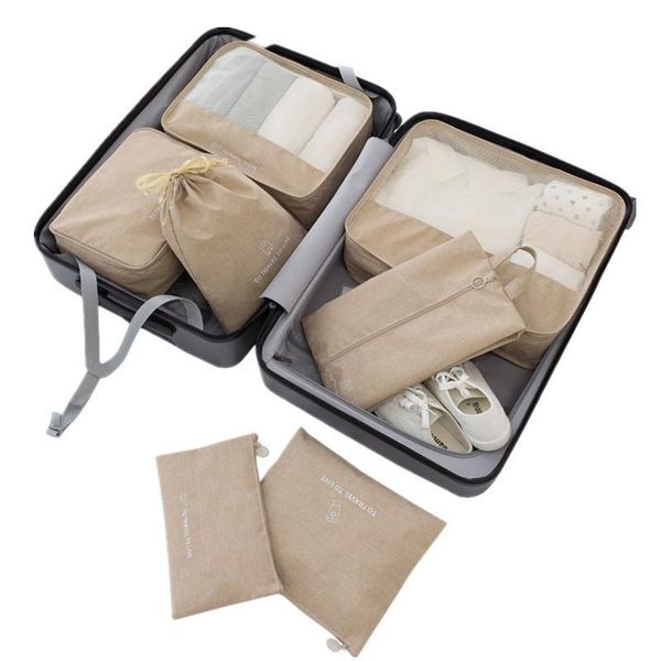 duffel bags 7pcs/set packing cube travel set men women clothes underwear shoes cosmetics sorting organizer pouch luggage bag accessory
duffel bags 7pcs/set packing cube travel set men women clothes underwear shoes cosmetics sorting organizer pouch luggage bag accessory