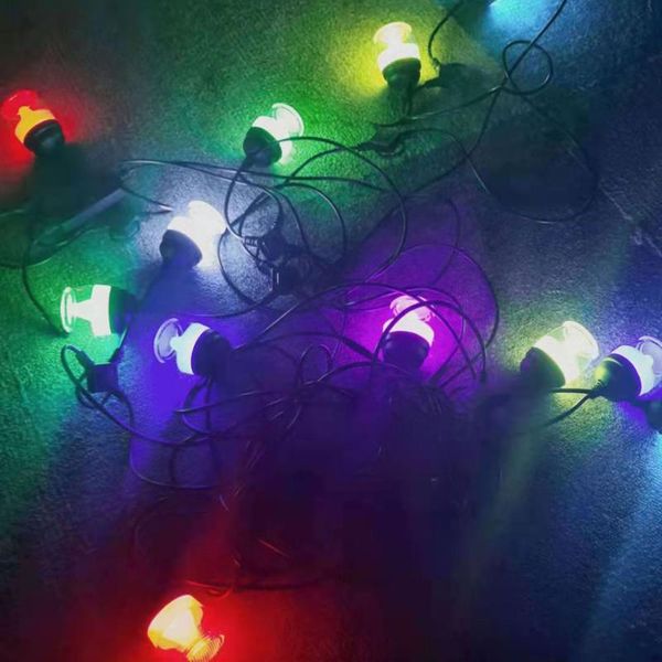strings rgb led string lights waterproof multiple modes lamp with remote & voice control terrace decor light for holiday party
strings rgb led string lights waterproof multiple modes lamp with remote & voice control terrace decor light for holiday party